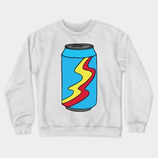 Blue Soda Can Crewneck Sweatshirt